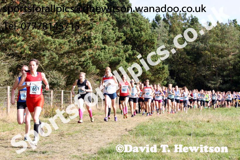 Senior womens Start Fitness NEHL, Druridge Bay, Northumberland. Photo: David T. Hewitson/Sports for All Pics